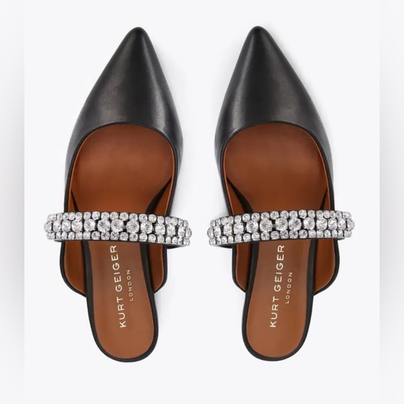 Kurt Geiger Shoes - Kurt Geiger London Princely Crystal Embellished Mule
